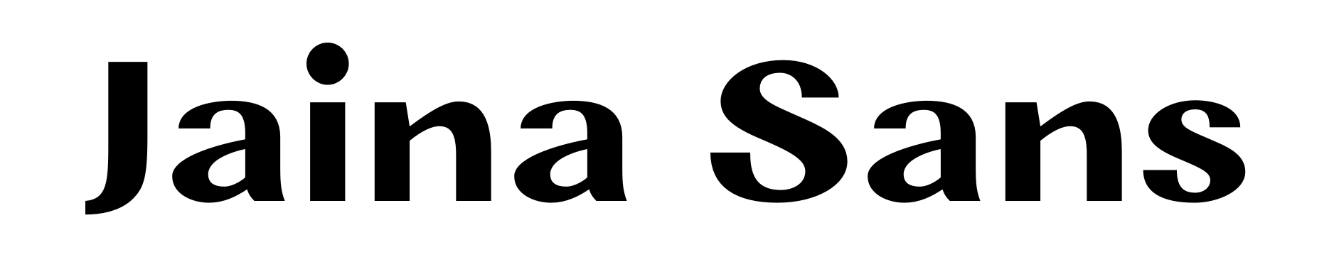 Jaina Sans